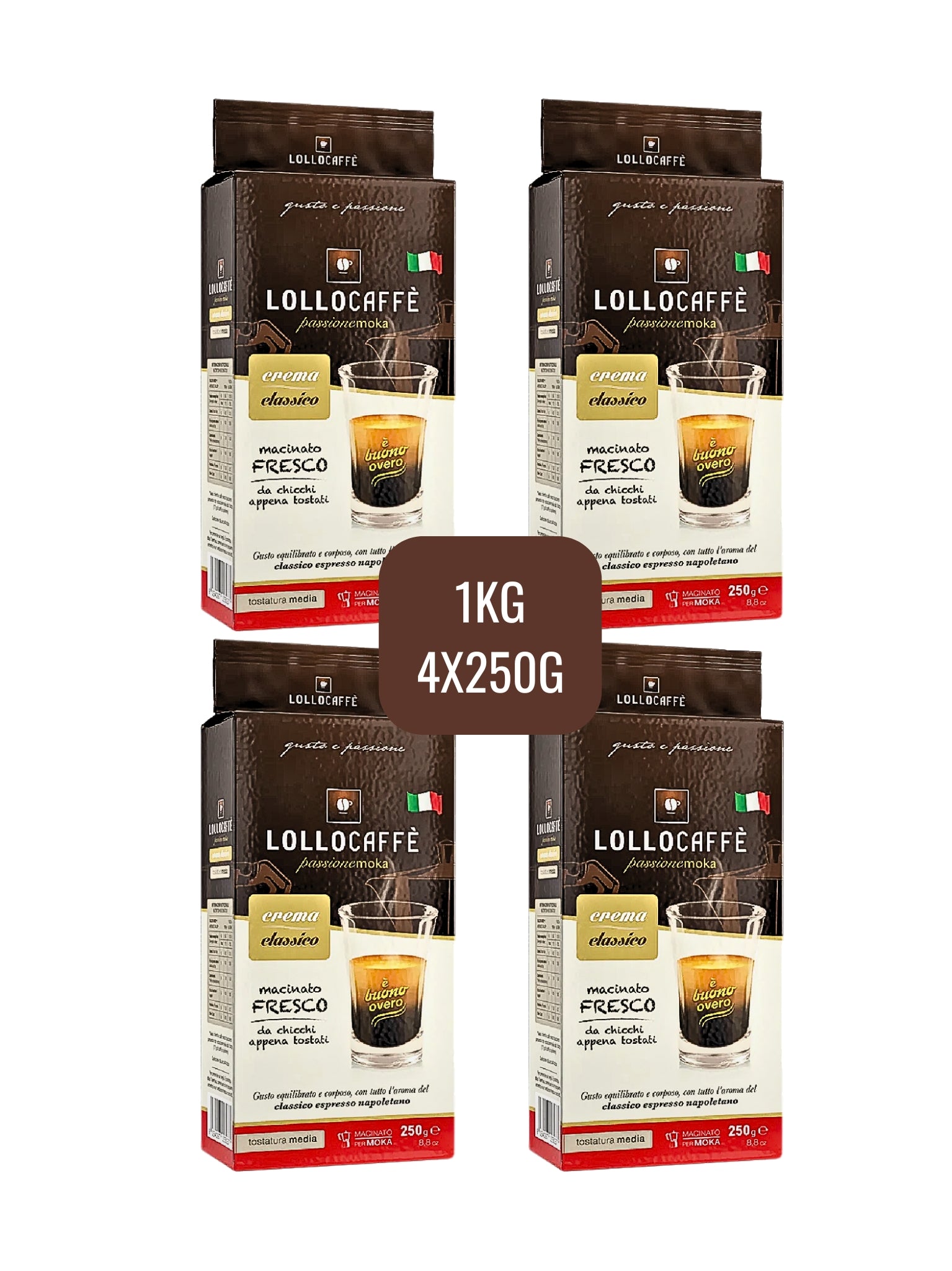 Crema Classico molido 1 Kg.