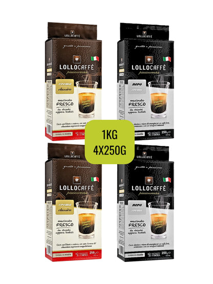 Nero Crema/Crema Classico molido 1Kg
