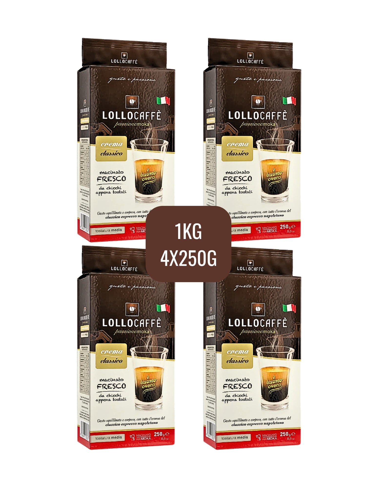 Crema Classico molido 1 Kg.