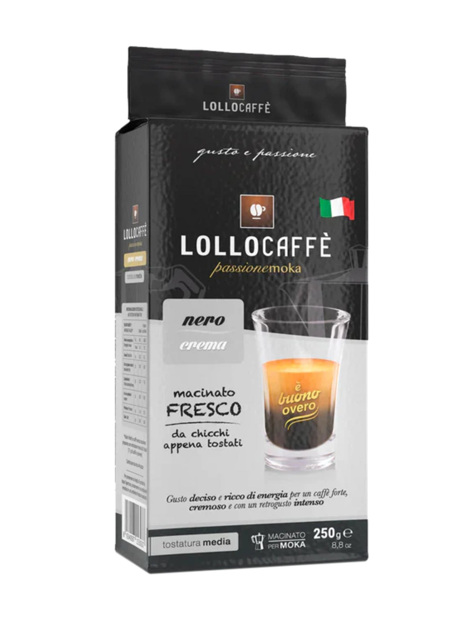 Nero Crema molido 250 Grs.